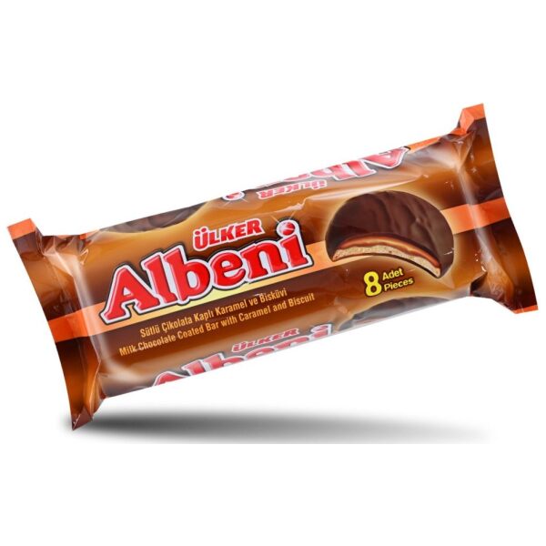 Ulker Albeni Caramel Sandwhich - 8ct - Papaya Express