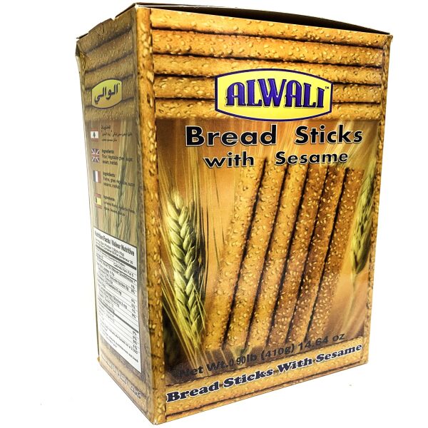 Al-Wali Bread Sticks W/ Sesame 410g - Papaya Express