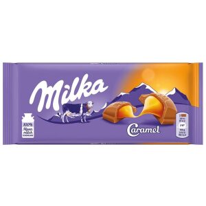 Milka Caramel Chocolate, 100g - Papaya Express