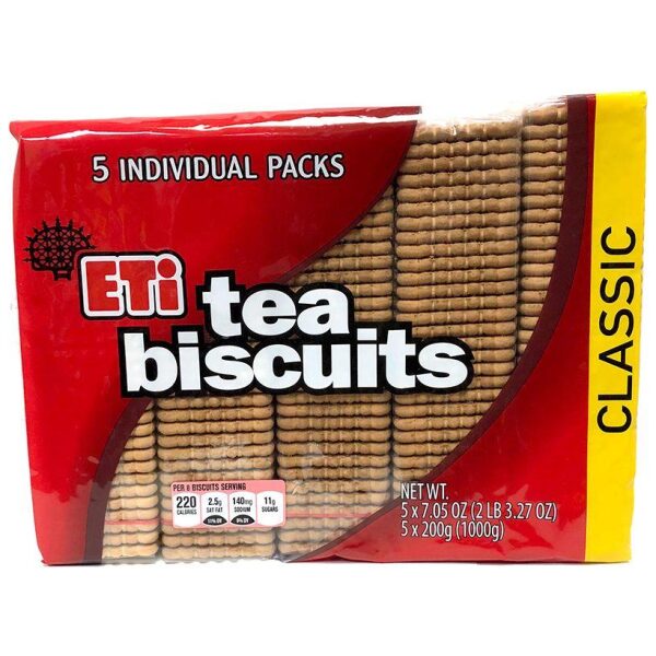 Eti Tea Biscuits Classic, 1000g - Papaya Express