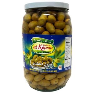 Al Koura Green Olives Large, 3000g - Papaya Express