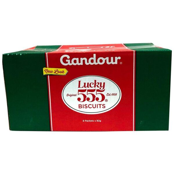 Gandour Lucky 555 Biscuits, 656g - Papaya Express