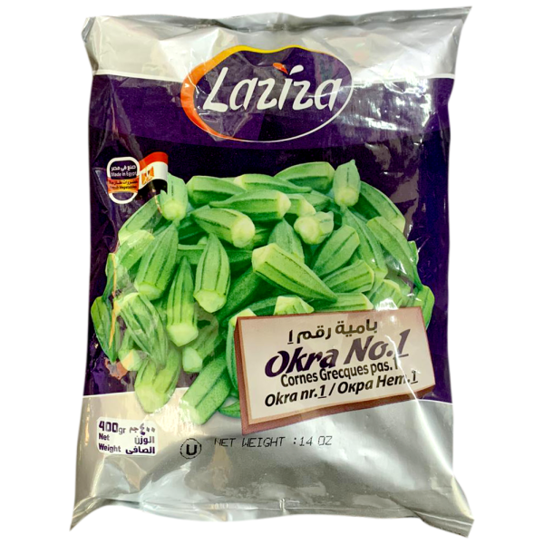 Laziza Okra No.1 400g - Papaya Express