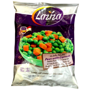 Laziza Peas and Carrots 400g - Papaya Express