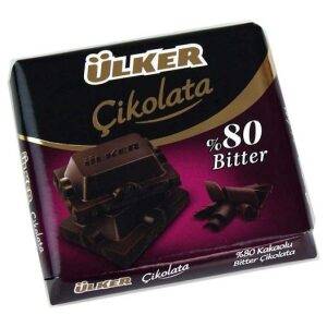 Ulker Cikolata Dark Chocolate - 60g - Papaya Express