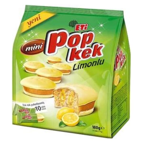 ETi POP KeK Limonlu - 180g - Papaya Express