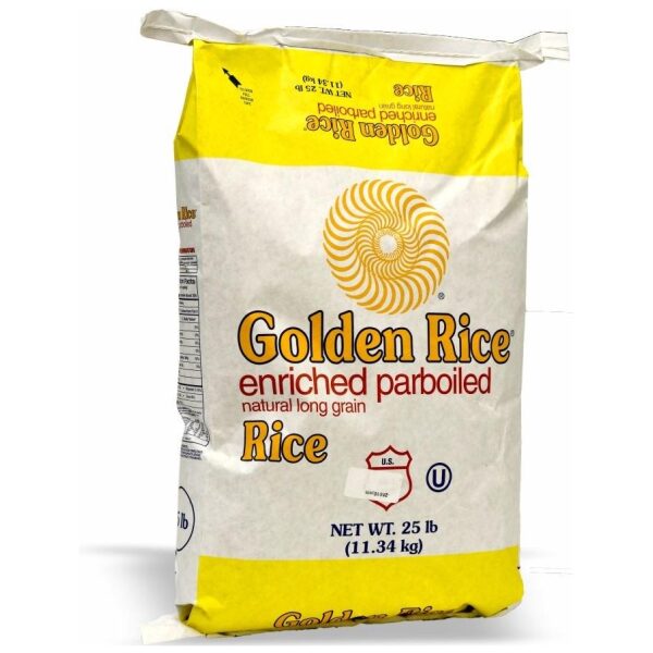 Golden Parboiled Rice 25lb - Papaya Express