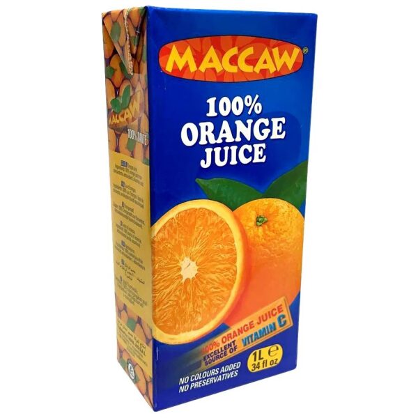 Maccaw Orange Drink 1L - Papaya Express