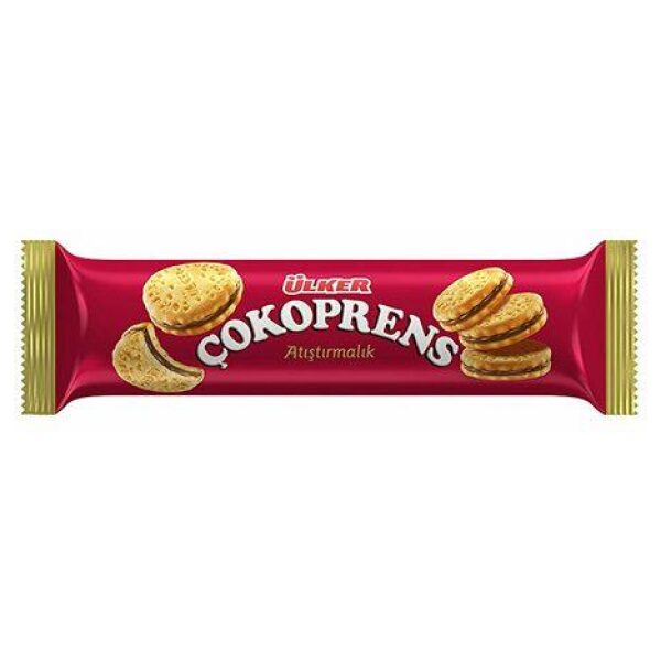 Ulker Cokoprens Chocolate Biscuits - 81g - Papaya Express